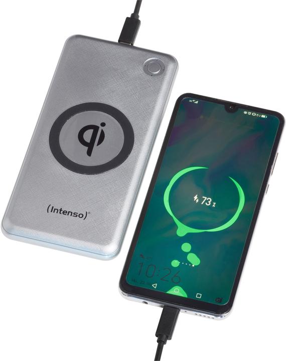 Image du produit Intenso Banque d'induction (10000 mAh, 10 W, 37 Wh)