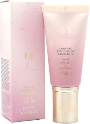 Actual product image Triton M Signature Real Complete BB Cream EX SPF30/PA++ No.21 Light Beige 45g (No.21 Light Beige)