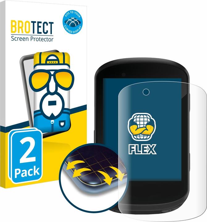 Image du produit BROTECT Full-Cover Protection (2 pièce(s), Garmin Edge 530)