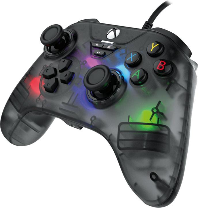 Productafbeelding Snakebyte XB Controller GamePad RGB X smoke grijs incl. reverbeffect en 1 maand Gamepass (Xbox serie X, Xbox One S, PC, Xbox serie S)
