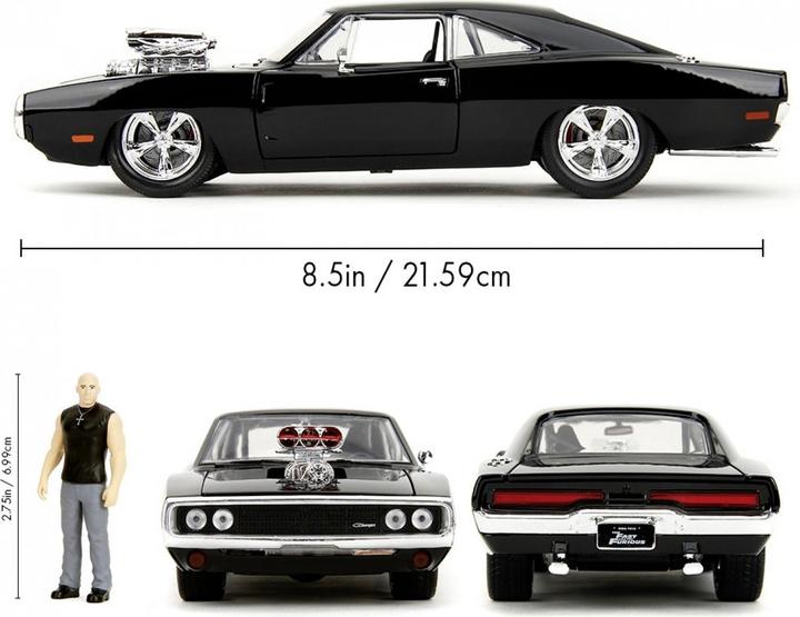Actual product image Jada Fast & Furious 1970 Dodge Charger 1:24