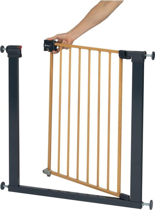 Produktbild Safety 1st - SF1 Easy Close - Metal Wood Effect - 73-80cm, extendable to 136cm (73 cm)