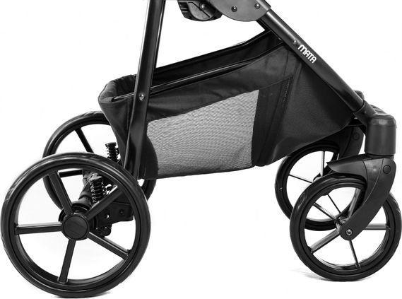 Produktbild Kunert Kombikinderwagen Mata Bordeaux, Gestell schwarz, inkl. Autositz Trix