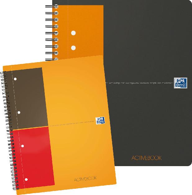 Actual product image Oxford Activebook (A4, Checked, Soft cover)