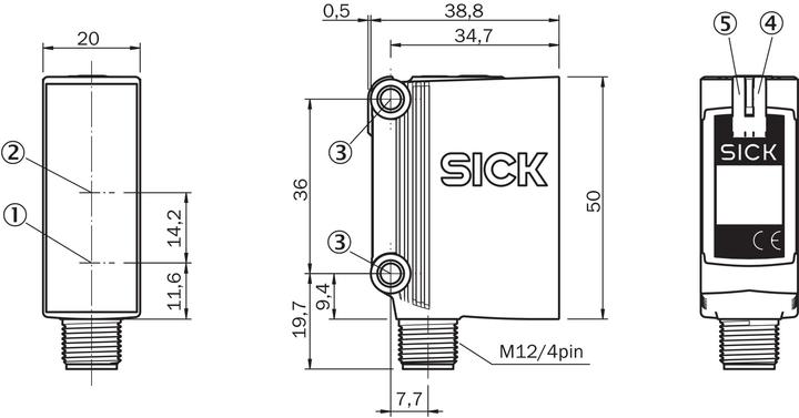 Produktbild Sick Reflexionslichtschranke