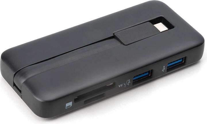 Produktbild Digitus USB-C Travel Docking Station, 7-Port (USB-C, 7 Ports)
