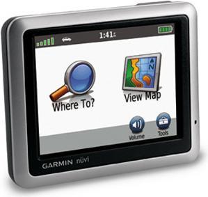 Actual product image Garmin Nüvi 1240, Western Europe maps