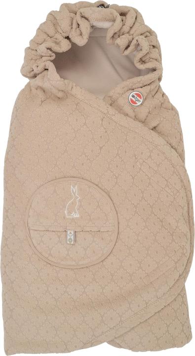 Actual product image Lodger Blanket Fleece Folklore Beige (12 x 4 x 4 cm)