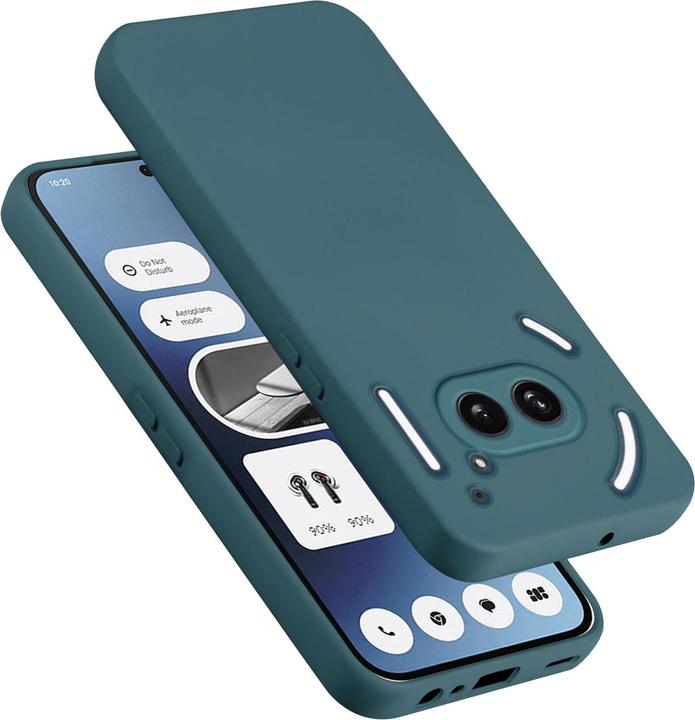 Actual product image Cadorabo Bumper Case for Nothing Phone 2a TPU Liquid Silicone Cover (Phonemax Rocky 2)