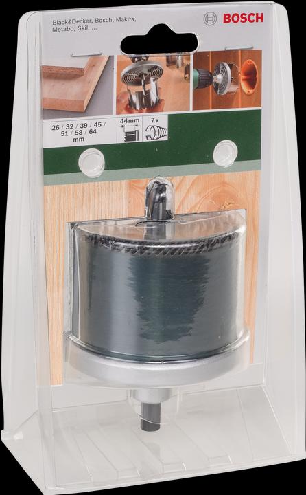 Image du produit Bosch Professional Zubehör Jeu de couronnes de scies (51, 58, 64, 26 mm, 32 mm, 39 mm, 45 mm)