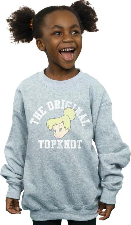 Produktbild Disney Tinker Bell Original Topknot Sweatshirt Mädchen (140, 146)