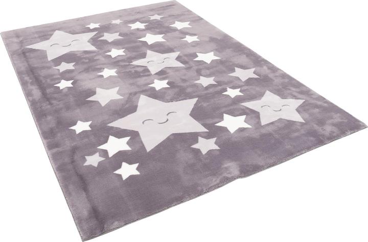 Immagine prodotto Pergamon Super Soft Fellteppich Pearl Kids Sterne (120 x 170 cm)