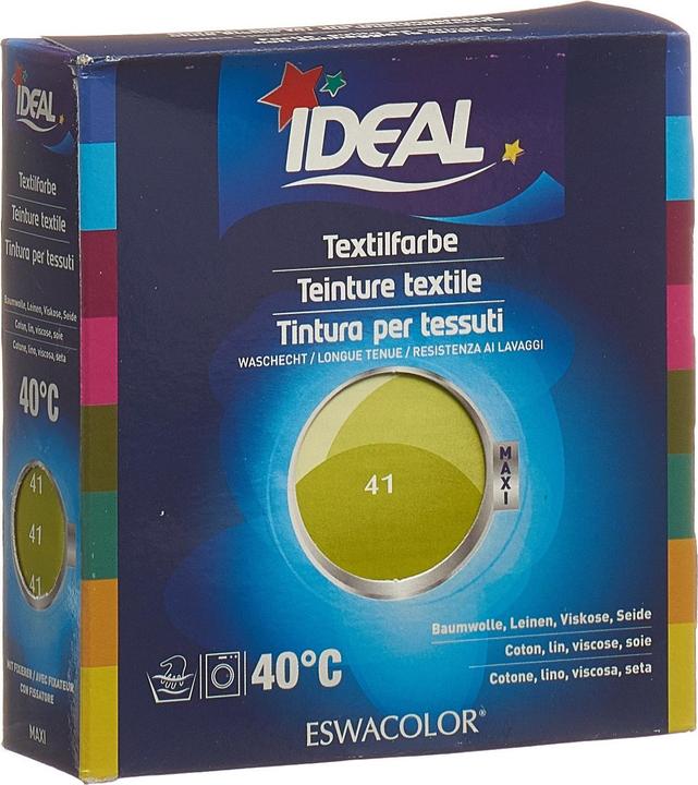Ideal / Eswacolor Textile colour (1 Washing cycles, Liquid detergent)