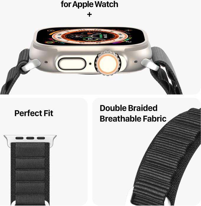 Actual product image Dux Ducis Nylon Armband - GS Series (41 mm, 38 mm, 40 mm, Nylon)