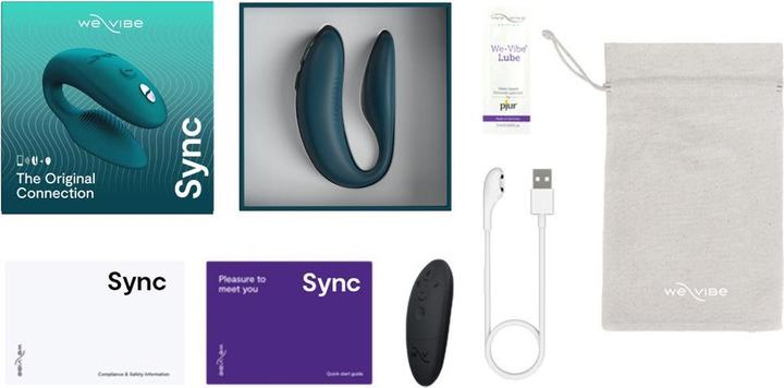 Actual product image We-Vibe Sync2 by Velvet Green