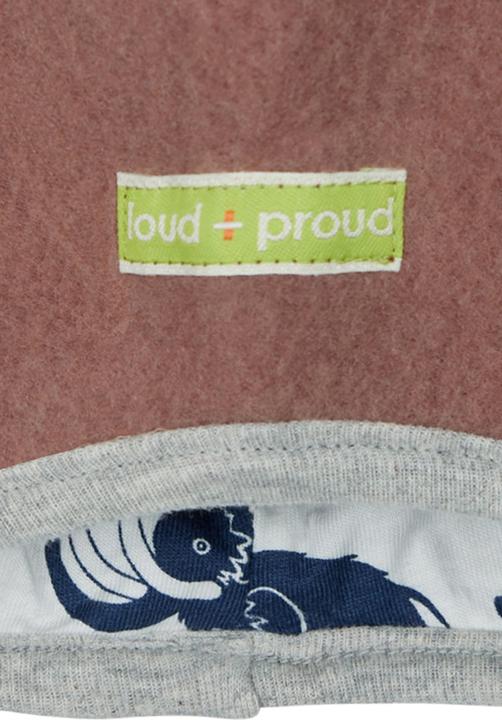 Actual product image loud + proud Wool fleece cap (62/68)