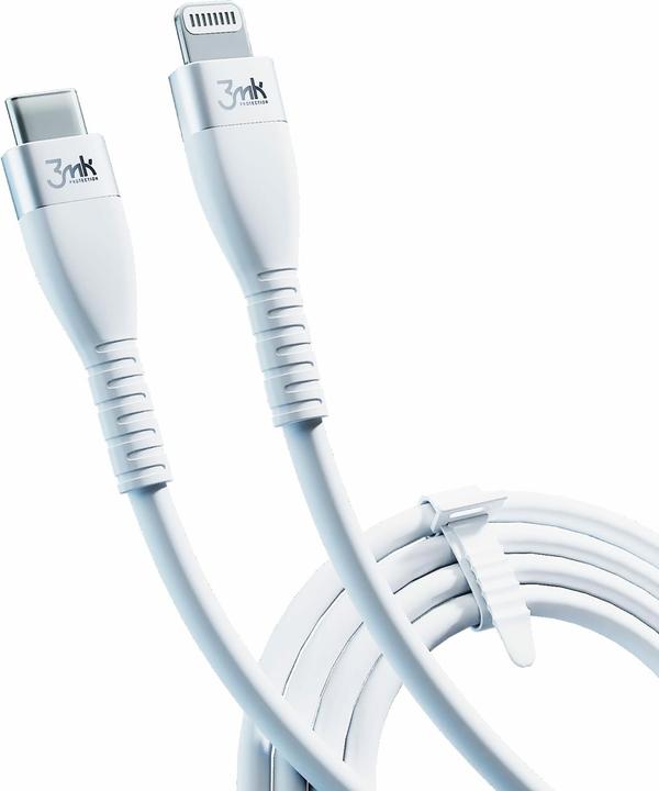 Image du produit 3MK Câble USB Hyper Silicone Cable Lightning 20W 1m (1 m, USB 3.2 Gen 2)