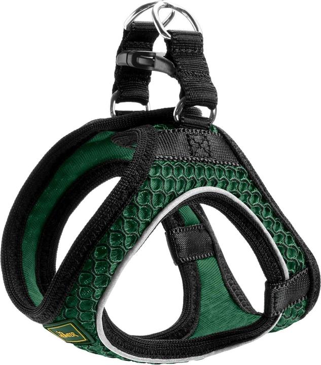 Hunter Pettorina per cani Hilo Comfort. M-L, verde scuro - (401673969818) (Cane, Sport cane)