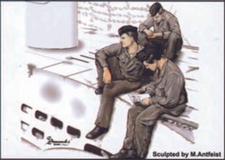 Produktbild CMK U-Boot VII Crew at rest part I