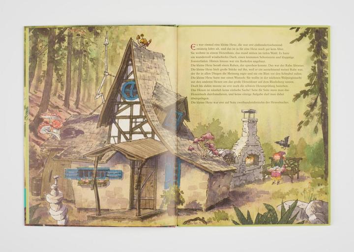 Image du produit Die kleine Hexe Ausflug mit Abraxas (Allemand, Susanne Preussler-Bitsch, Otfried Preussler, 2017)