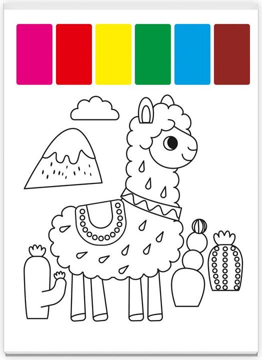Immagine prodotto Libro da colorare Trtsch Il mio primo pavone da colorare
