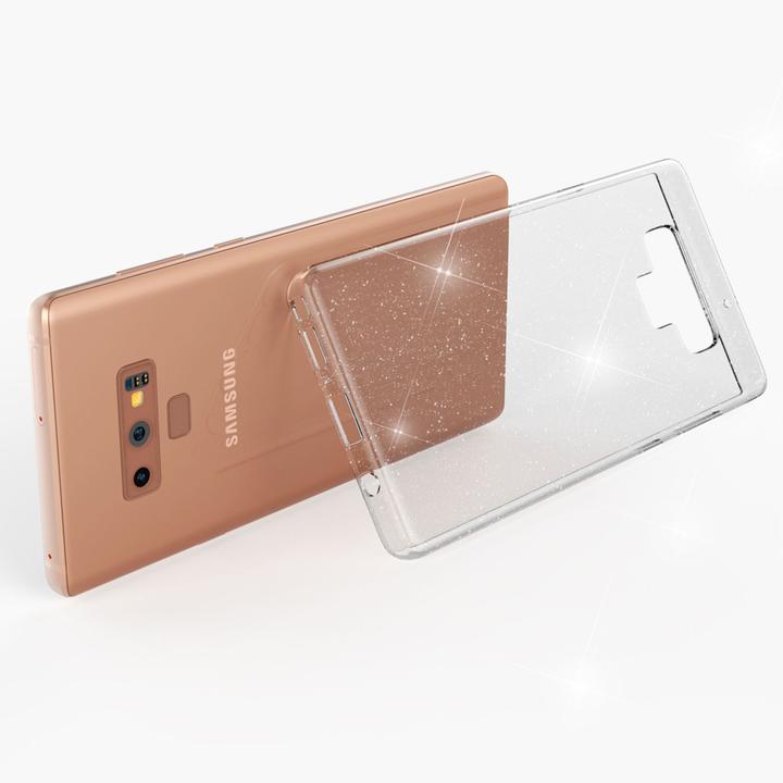 Actual product image Nalia Glitter cell phone case (Samsung Galaxy Note 9)