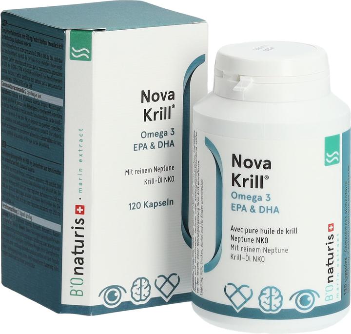 Immagine prodotto B'Onaturis Novakrill Nko Krill Oil (120 Pezzo/i, Pillole, 0.50 g)