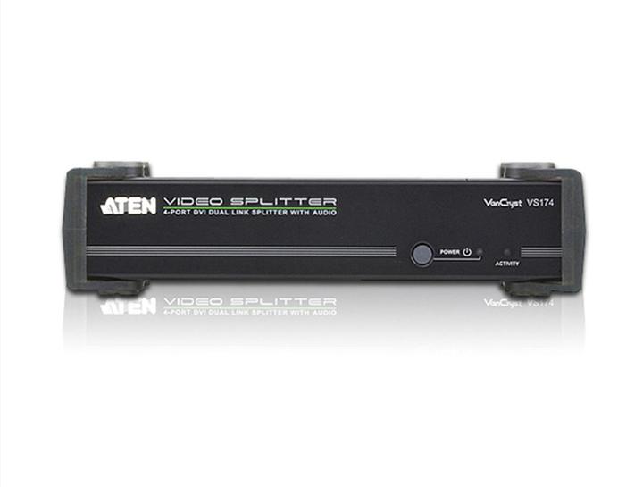 Actual product image Aten Port DVI Dual Link Audio/Video Splitter