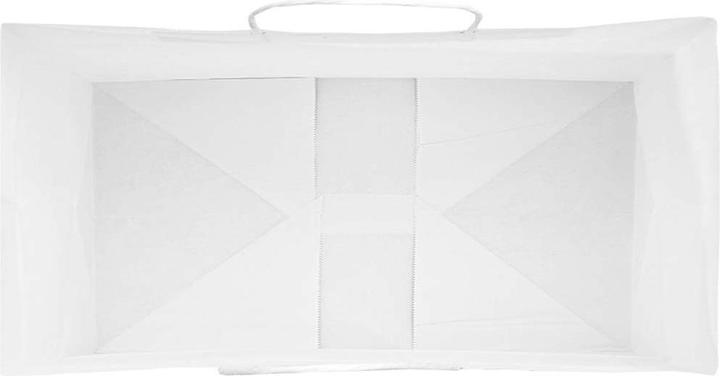 Image du produit VidaXL Sacs en papier kraft 250 pcs. avec anse Blanc 32x17x25 cm Sac en papier (Pochette cadeau, 250 x)