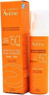 Avène Solar Anti-Aging Color SPF50 50ml von (Sonnencreme, SPF 50, 50 ml)