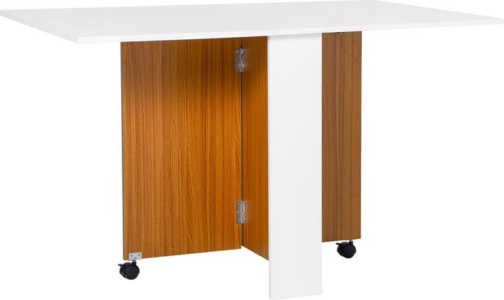 Homcom Folding table with folding table top (120 x 80 x 73 cm)