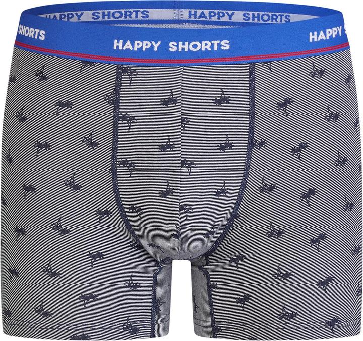Actual product image Happy shorts Retro Boxer Jersey (M, pack of 3)