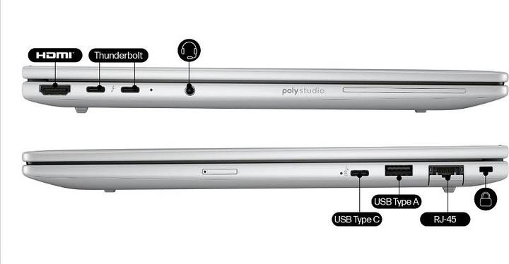 Produktbild HP EliteBook 8 G1i 14 inch Notebook AI PC (14", Intel Core Ultra 5 225U, 512 GB, DE)