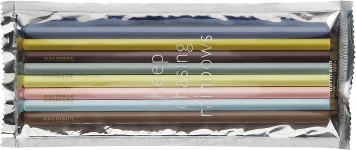 Normann Copenhagen Jeu de 8 crayons de couleur