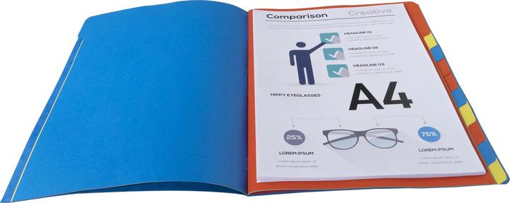 Productafbeelding Exacompta Geniete dossiermappen (A4, 1 x)