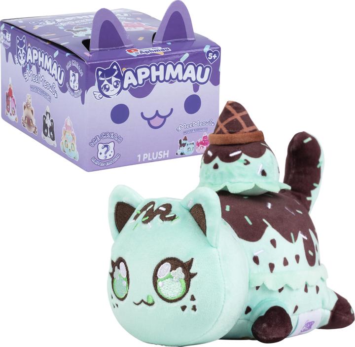 Productafbeelding Aphmau 15Cm Mystery Meemeow Plüsch - Ice Cream (15.24 cm)