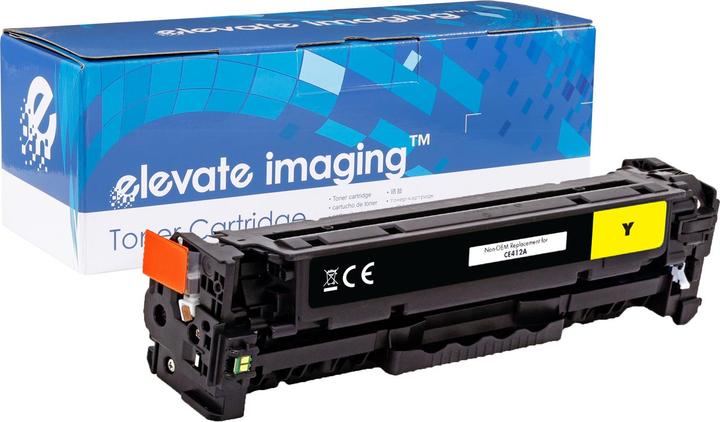 Produktbild Elevate Toner Cartridge CE412A (305A) Yellow for HP LaserJet Pro - 2.6k - Compatible