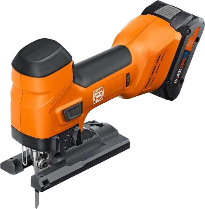 Actual product image Fein Cordless jigsaw for metal and wood 26 mm stroke F-IRON Jig 26 AS Set 2 x 4 Ah