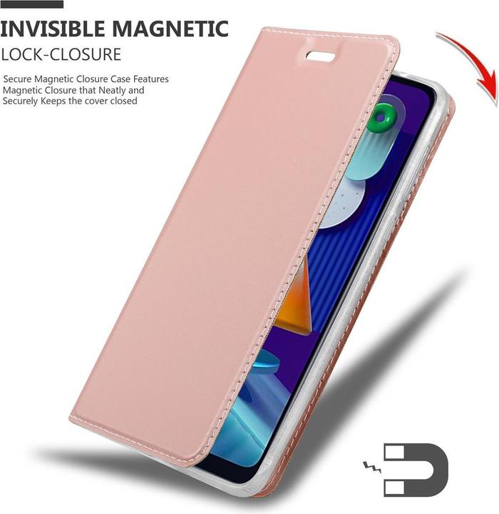 Image du produit Cadorabo Book Classy Style Cover (Samsung Galaxy A11, Samsung Galaxy M11)