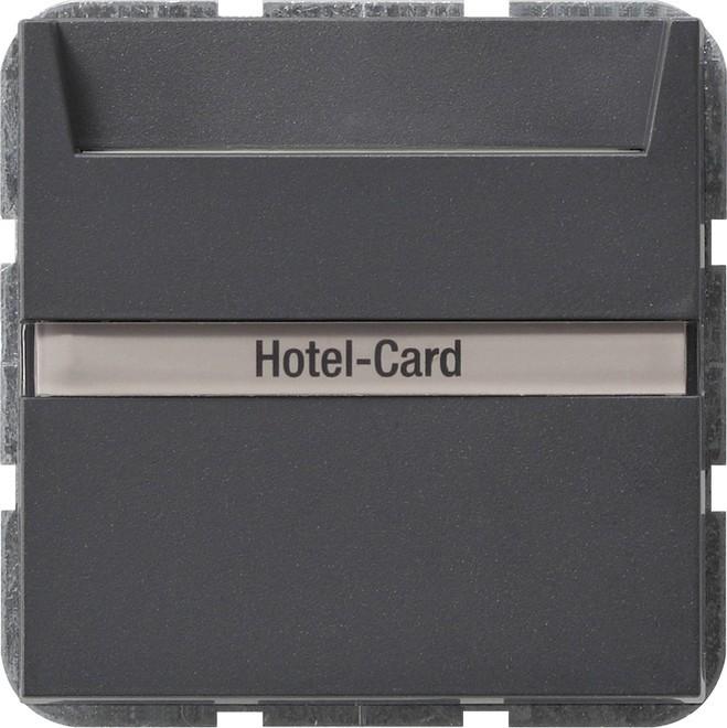 Gira Hotel card push-button anth System55 014028