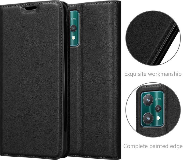 Produktbild Cadorabo Hülle für Realme 9 5G / 9 PRO / V25 / Q5 / OnePlus Nord CE 2 LITE 5G im Book Invis. Magnet Style (Vivo V25, Realme 9 Pro+, OnePlus Nord CE 2 Lite 5G)