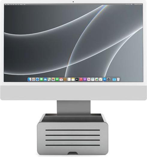 Actual product image TwelveSouth HiRise Pro for iMac Silver
