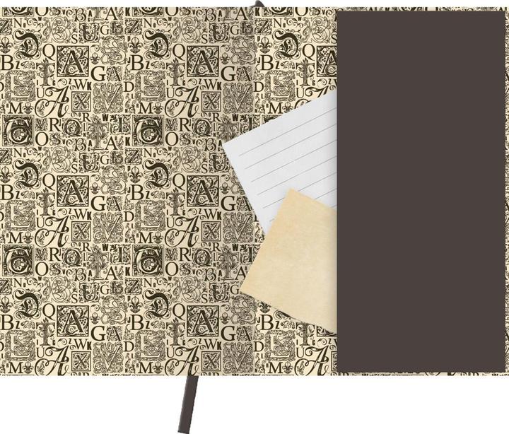 Produktbild Notizbuch A5: Dark Academia Library (Gepunktet, Harter Einband)