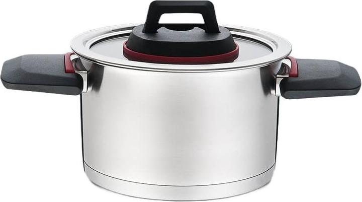 Actual product image Maestro MR-3530-16 Pot with folding handles 1 6 l (16 cm, Pot, Stainless steel)