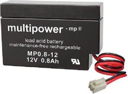 Immagine prodotto Multipower MP0.8-12S connettore JST Batteria UPS