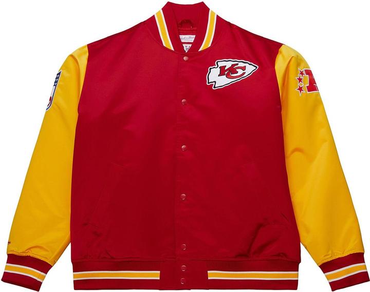 Produktbild Mitchell & Ness M&N Heavyweight Satin Jacke NFL Kansas City Chiefs - L (L)