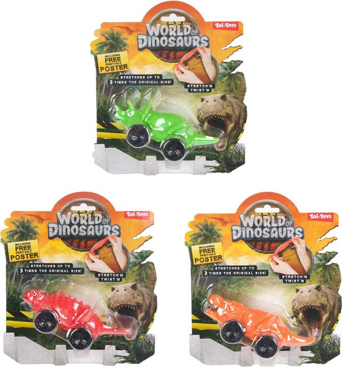 Productafbeelding Rekbare dinosaurus auto