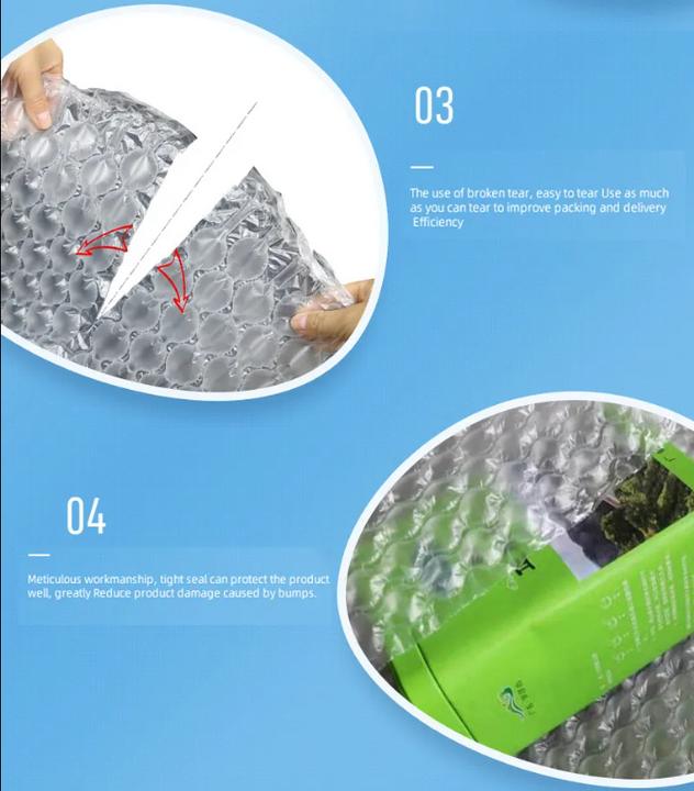 Immagine prodotto Plutoos Air Pack Logistik Verpackung Verdickung Aufblasbare Luftpolsterfolie Rolle