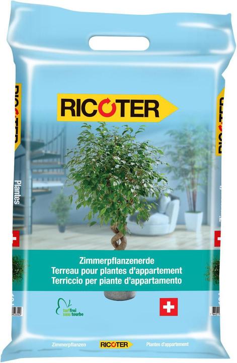 Ricoter Zimmerpflanzenerde (10 l, Erde ohne Torf)