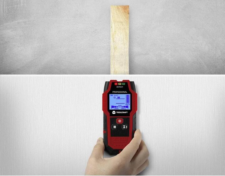 Produktbild Toolcraft Ortungsgerät TO-9627699 Ortungstiefe (max.) 120 mm Geeignet für Hol
